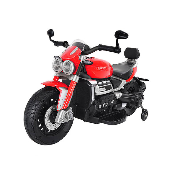 online Moto Elettrica per Bambini 12V con Licenza Triumph Rocket 3GT Rossa