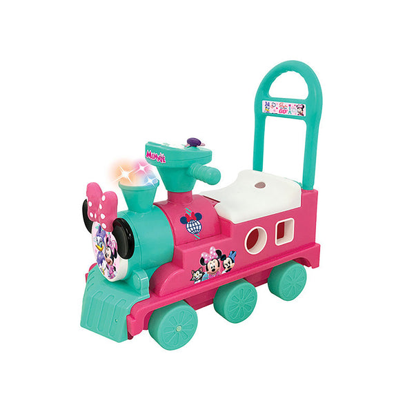 acquista Treno Cavalcabile 54x25x51 cm per Bambini Minnie Rosa