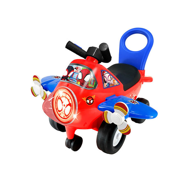 Aereo Cavalcabile 54x46x38 cm per Bambini Spidey Rosso prezzo