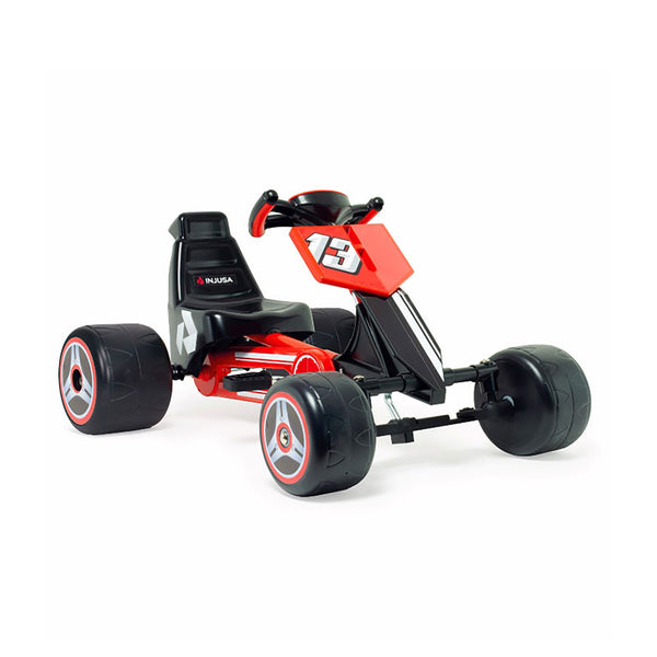 online Go-Kart a Pedali per Bambini 88x58x45 cm Cobra Rosso e Nero