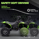 Quad Elettrico per Bambini Licenza Can-Am Renegade 12V ATV Telecomando e Ammortizzatori Verde  -7