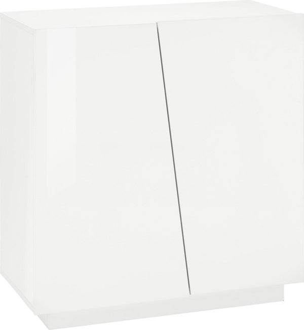 Scarpiera 2 Ante Battenti 80,4x38x86 cm Vega Bianco Lucido Seconda Scelta acquista