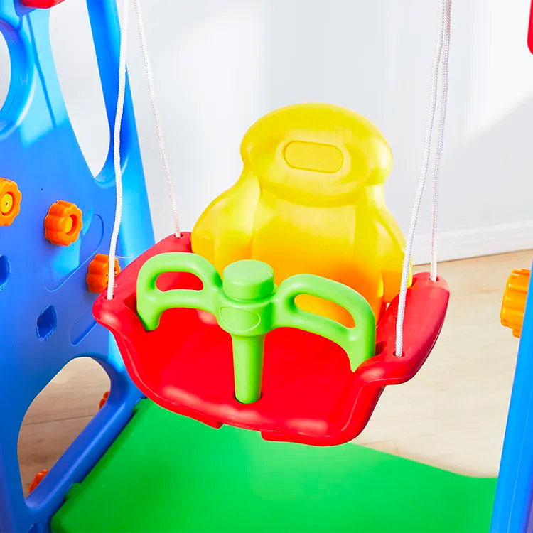 Castello 3 in 1 Canestro, Scivolo e Altalena Kids Joy Baby Park-6