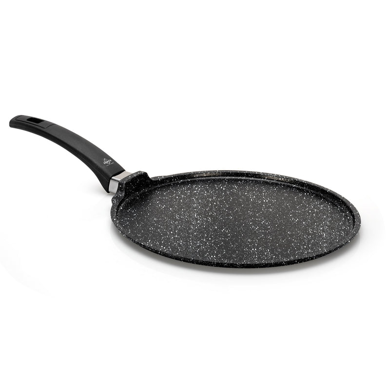 Piastra Antiaderente 1 Manico Ø30 cm Olympia Hard Cook-1