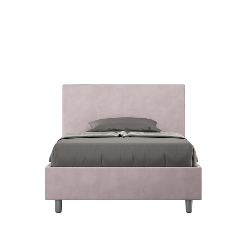 Letto Singolo 100x190 cm con Rete Adele Glicine-1