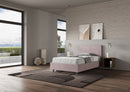 Letto Singolo 100x190 cm con Rete Adele Glicine-4