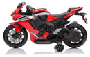 Moto Elettrica per Bambini con Licenza Honda CBR 1000RR 12V Velocità 4km/h Rossa    -2