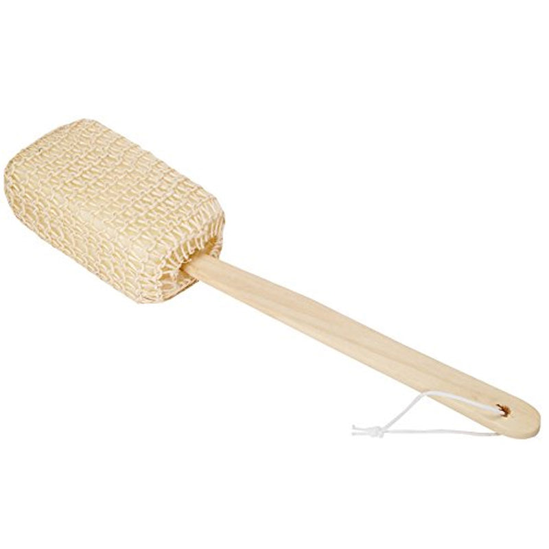 Spugna Da Massagio Con Manico In Legno Spugnetta MassageSponge e Wooden Handle-1