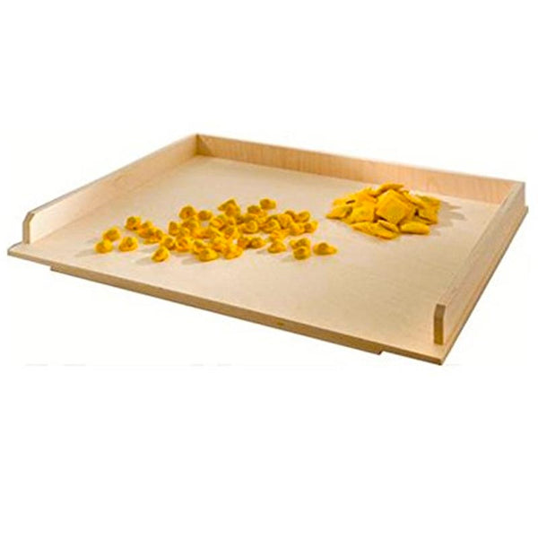 sconto Tagliere Per Orecchiette Spianatoia Con Bordo In Legno Di Betulla 65 x 50 cm