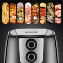 Friggitrice ad Aria Calda Senza Olio Airfryer 4,4 Lt Frigge Cuoce Arrosto 1400W-4