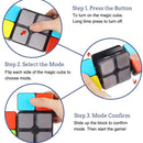 Gioco Abilita Magic Cube Giocattolo Elettronico Bambini Luci e Suoni 4 Modalità-2