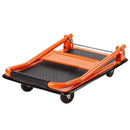 Carrello Portapacchi Pieghevole Portatutto 4 Ruote a Pianale Portata 80Kg Black & Decker-4