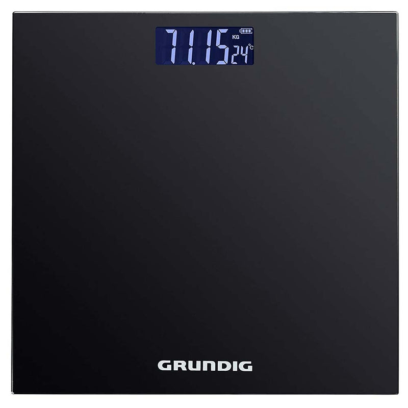 Bilancia Pesapersona Digitale Display LCD Design Slim Max 180Kg da Bagno Nero Grundig-2