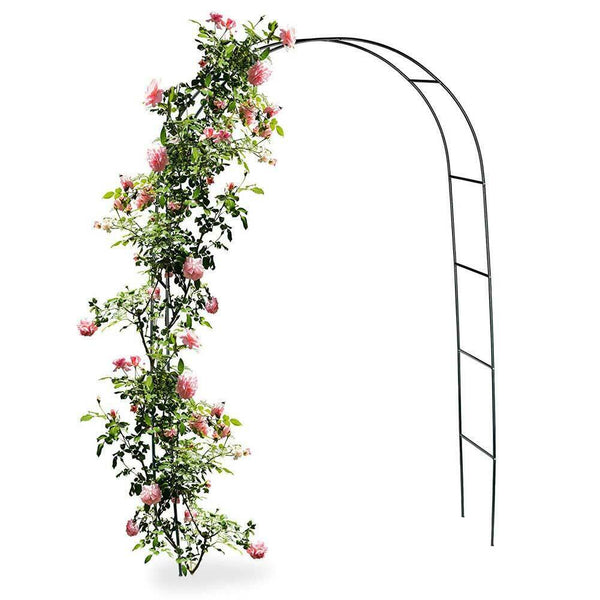 Arco da Giardino Supporto per Rose Piante Rampicanti in Metallo Altezza 240 cm online