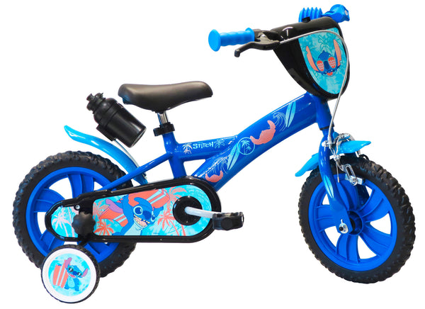 online Bicicletta per Bambino 12” 1 Freno Gomme in Eva con Licenza Disney Stitch Blu