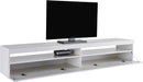 Mobile TV 1 Anta 200x45x36,2 cm Burrata Bianco Lucido-3