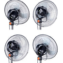 Ventilatore a Piantana 3in1  Base Tonda Pala 40 cm Oscillante - 60W - 3 Velocità-3