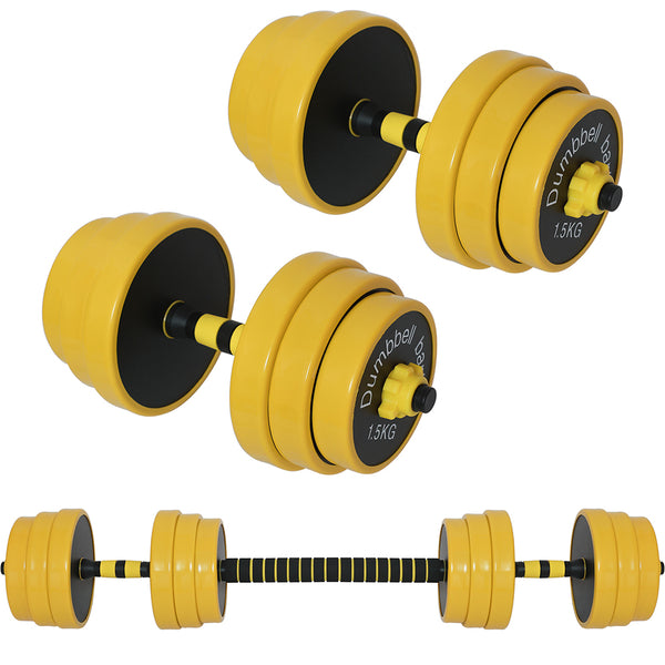 Set Manubri da 25kg (4x2.5kg+4x2kg+4x1.5kg) Bilanciere Pesi Fitness Allenamento acquista