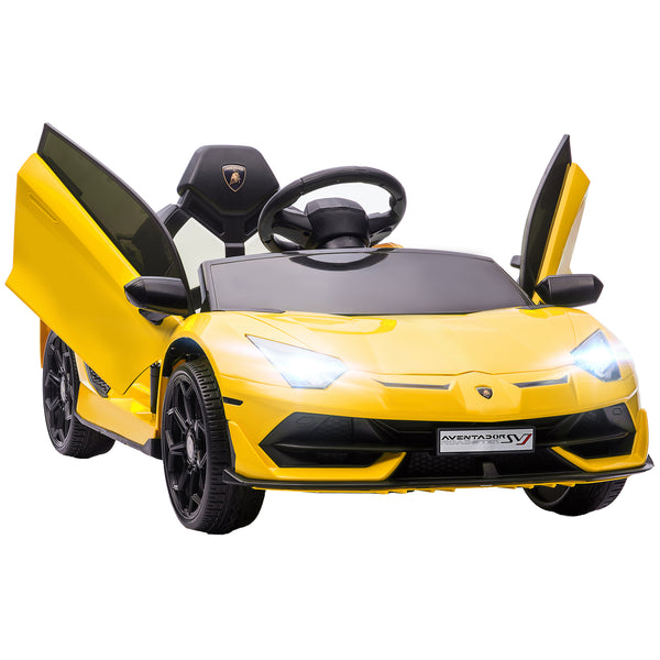 online Macchina Elettrica per Bambini Licenza Lamborghini Aventador SVJ Roadster 12V Giallo