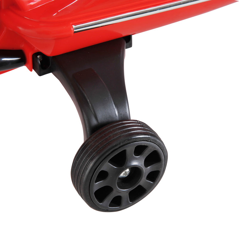 Moto Elettrica per Bambini Design Vespa 6V Rosso  -8