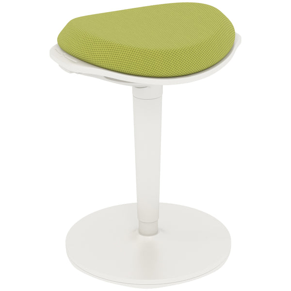 online Sgabello Ergonomico e Imbottito ad Altezza Regolabile 42,5x35,5x56,5-71,5 cm con Inclinazione a 5° Verde