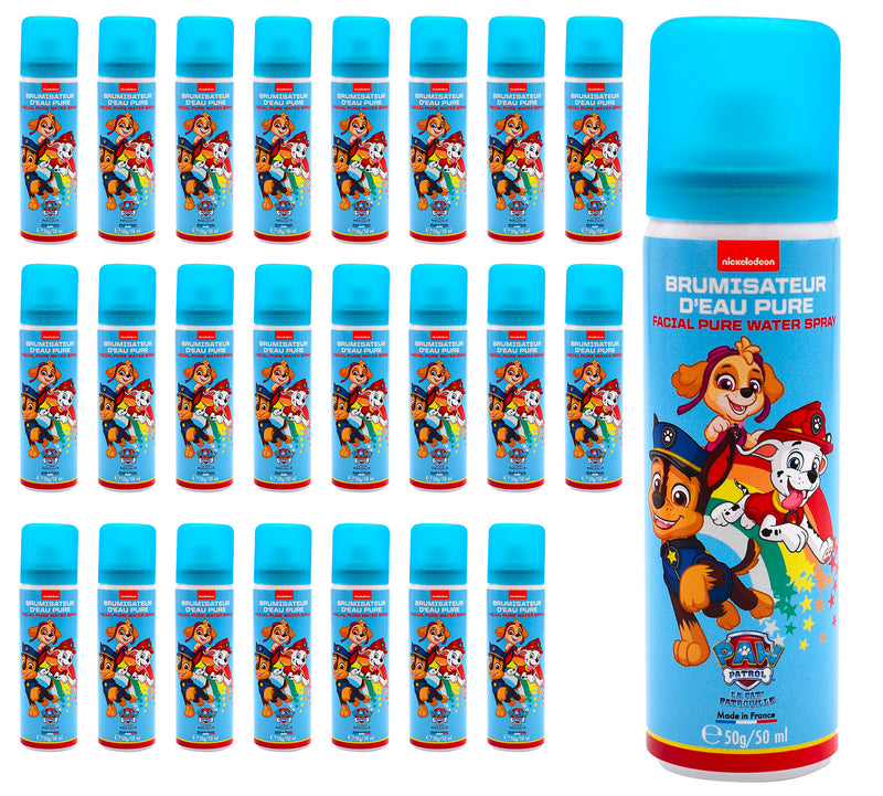 Set 24 Bombolette Nebulizzatore di Acqua per Bambini 50ml Paw Patrol-1