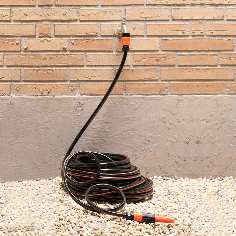 Tubo Pompa dell'Acqua da Giardino 25 Metri Ø19 in PVC Black & Decker-2