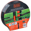 Tubo Pompa dell'Acqua da Giardino 25 Metri Ø13 con 5 Raccordi Max 6 Bar in PVC Black & Decker-3