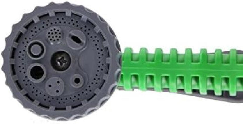 Tubo Pompa dell'Acqua da Giardino Estendibile 10 Metri Rivestimento Elasticizzato Verde Kinzo-5