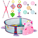 Palestrina Box Tappeto Neonato Bambino Maialino con Recinto Palline Idea Regalo-5