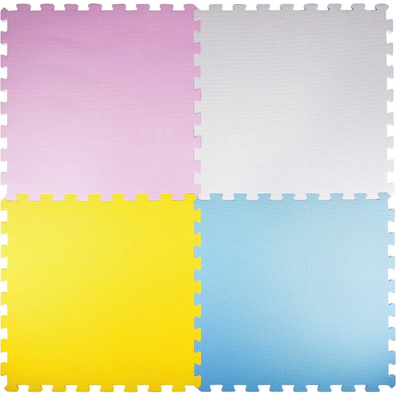 Tappeto Puzzle per Bambini 4 Pezzi 58 x 58 x 1cm Antiscivolo-1