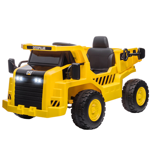 online Camion Giocattolo Licenza Caterpillar 110x70,5x61,5 cm con Telecomando Fari Secchio e Pala Giallo