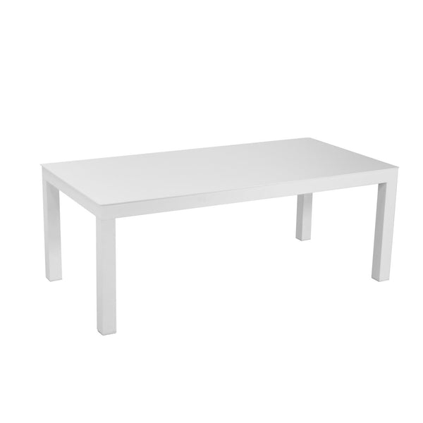 acquista Tavolino 120x60xh45 cm in  Alluminio Bianco