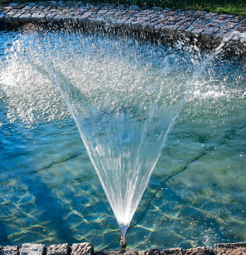 Pompa per Laghetto e Fontane con Gioco d’Acqua a Ventaglio-2