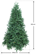 Sapin de Noël Artificiel Vanzetti Pino del Gargano Vert Différentes Tailles