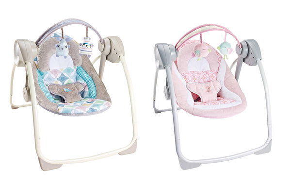 acquista Altalena dondolo oscillante con Musica per Bambini 69x70x56 cm in Acciaio e Poliestere Baby Puppy