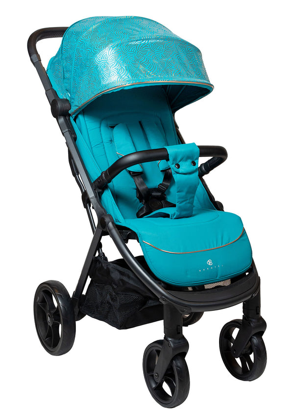 Passeggino Pieghevole Chiusura Automatica Ultra Compatto per Bambini Barotti XL Pro Salvia online