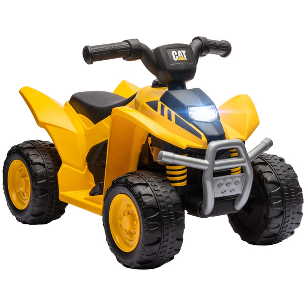 Mini Quad Elettrico per Bambini 6V Clacson e Fari con Licenza Caterpillar Giallo acquista