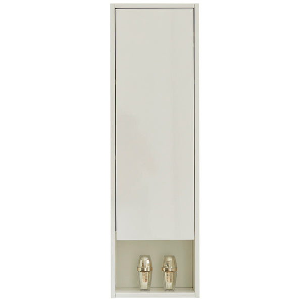 Mobile a Colonna per Bagno 30x20x100 cm in MDF Bianco online