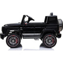 Macchina Elettrica per Bambini Licenza Mercedes-Benz G63 AMG 12V Telecomando e Soft Start Nero -3