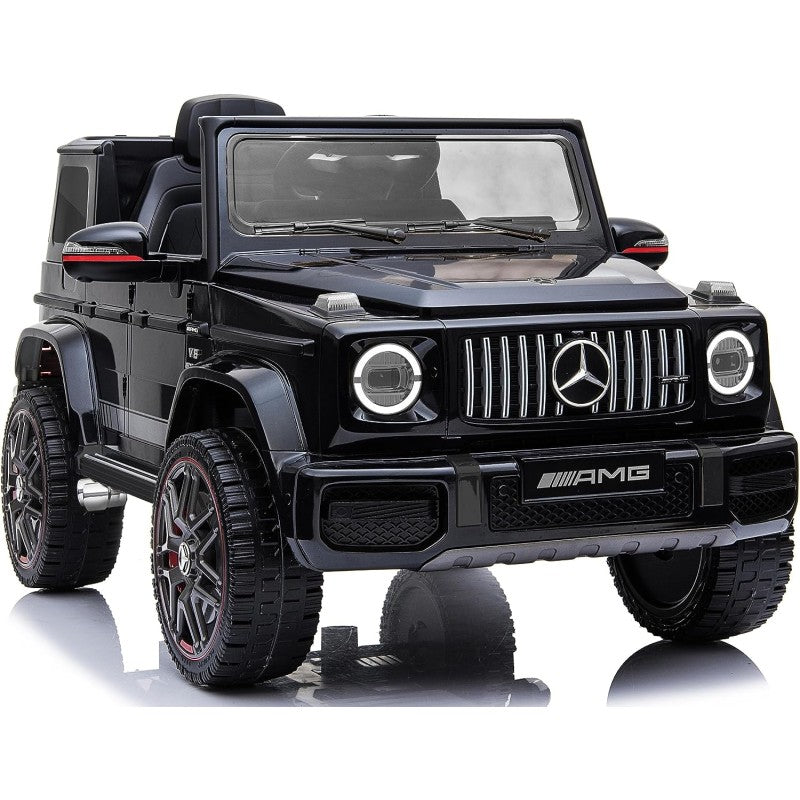 Macchina Elettrica per Bambini Licenza Mercedes-Benz G63 AMG 12V Telecomando e Soft Start Nero -7