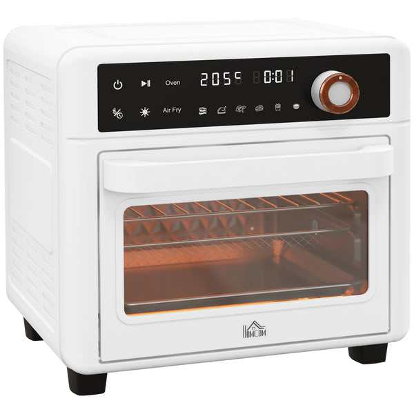 sconto Forno Elettrico 1500W 13L 12 Programmi Friggitrice ad Aria Bianco