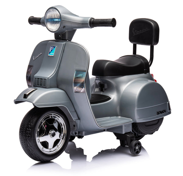 Piaggio Mini Vespa PX150 Elettrica 6V per Bambini Grigio prezzo