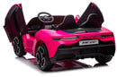 Macchina Elettrica per Bambini 12V con Licenza Maserati MC20 Rosa-6