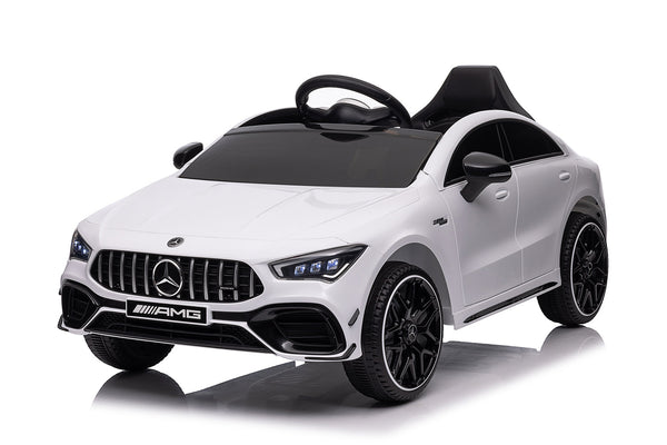 Macchina Elettrica per Bambini 12V con Licenza Mercedes CLA45 AMG Bianca acquista