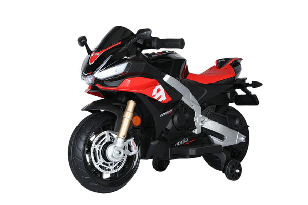 Moto Elettrica per Bambini 12V con Licenza Aprilia RSIV Small Nera online