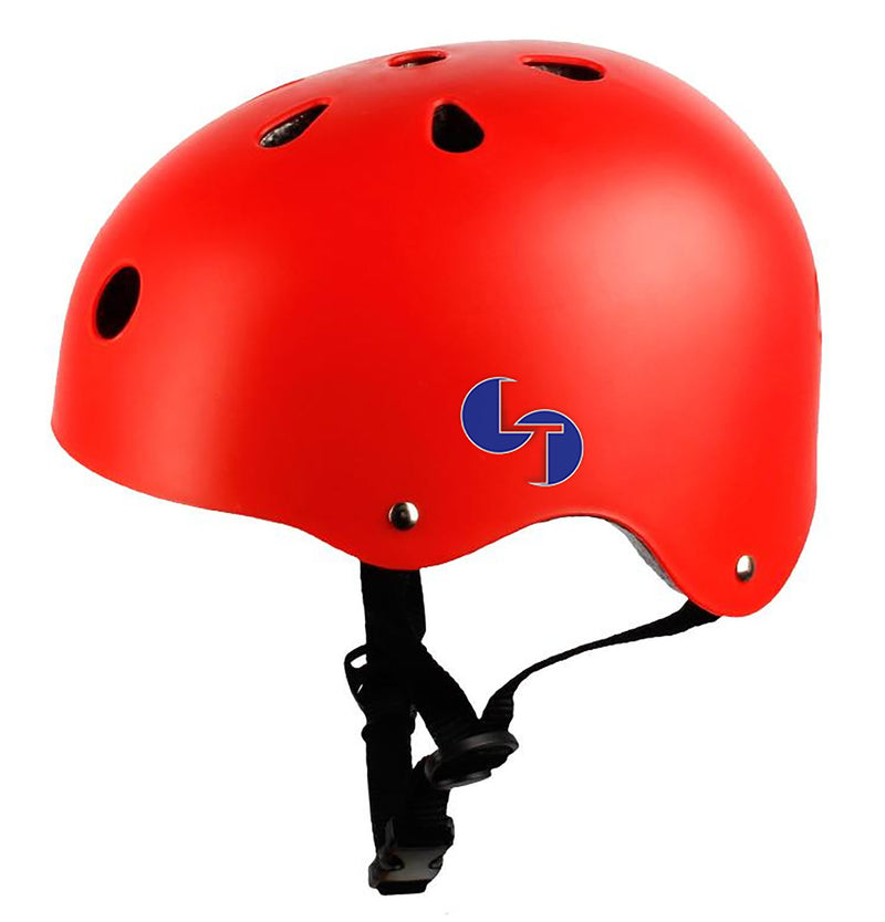 Monopattino Elettrico Deluxe a 3 Ruote 67x32x69 cm Luci LED RGB Casco e Protezioni Incluse Rosso -9