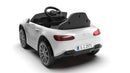 Macchina Elettrica per Bambini 12V con Licenza Mercedes CLS Small Bianco  -4