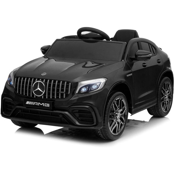 Macchina Elettrica per Bambini Licenza Mercedes-Benz GLC 63S AMG 12V con Sedile in Pelle Telecomando Nero prezzo