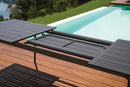 Tavolo Allungabile da Giardino 200/300x102x75 cm Porto Ercole in Alluminio Antracite-4